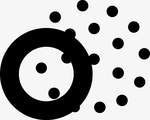 黑点,符号,斑点材.黑点,图标