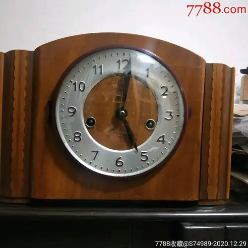 钟表15天有发票老北京胡同家用台钟_价格350元【民间国宝】_第1张