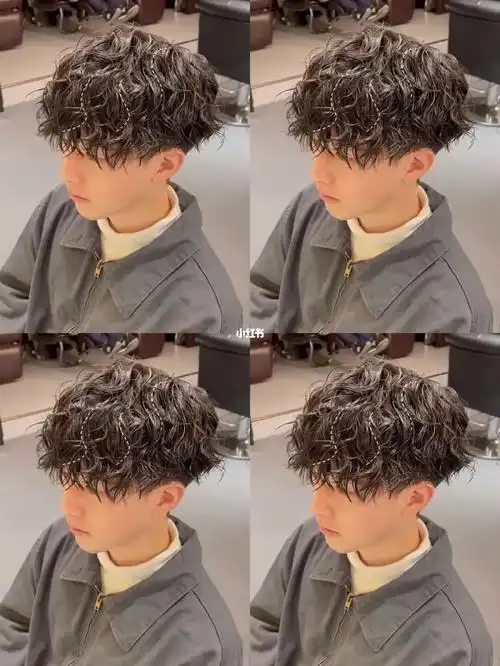 男生发型设计93韩式羊毛卷97适合各种男生烫发