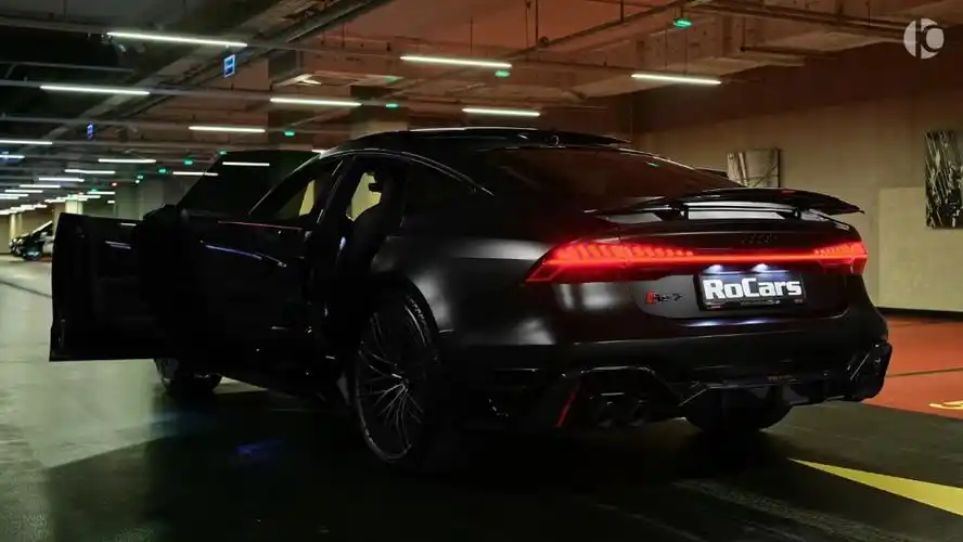 纯正黑武士,奥迪rs7,abt碳纤维改装