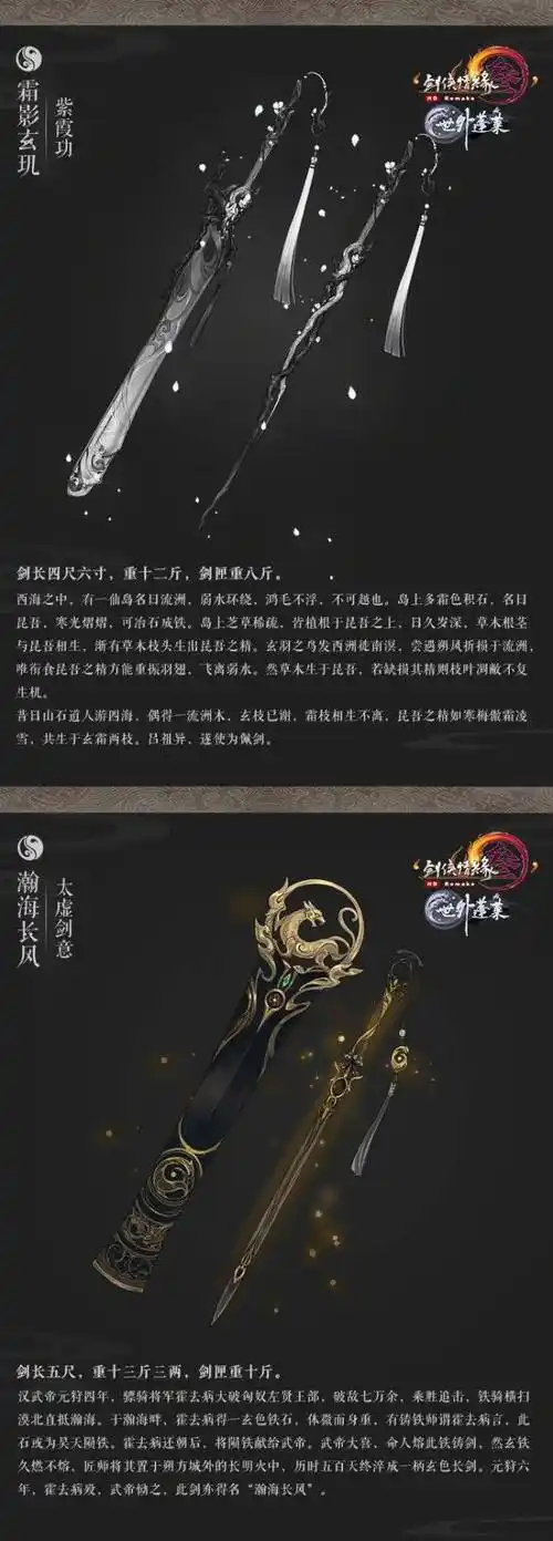 大橙武原画集中展示,通过这些图鉴可以看到100级大橙武武器的原画设定