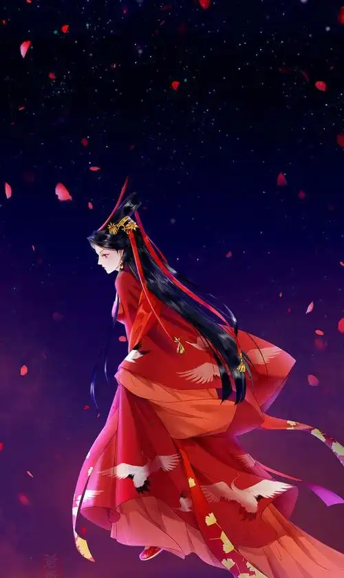 唯美古风壁纸从别以后几回梦缥缈执手若无泪溅花上