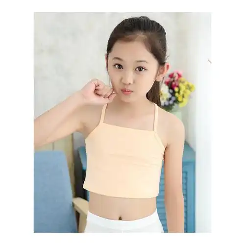 女童文胸抹胸裹胸中大童内衣胸衣儿童带小女孩育期学生小背心