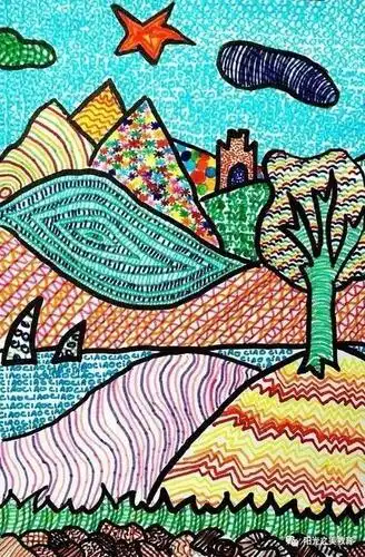 颜色线条就这么任性就这么随意搭配!