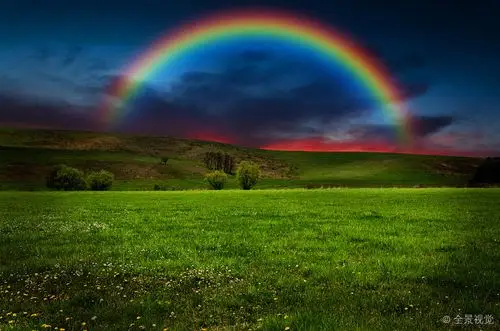 漂亮_地点_彩虹_日落_日出_背景_图片大全—全景创意图库(quanjing.