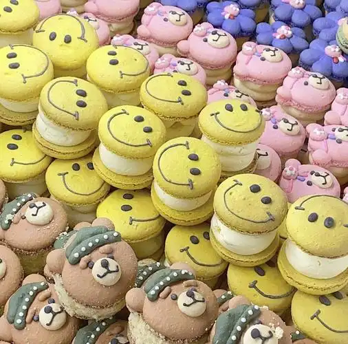 可爱高颜值甜品,尽在潭阳优雅的马卡龙