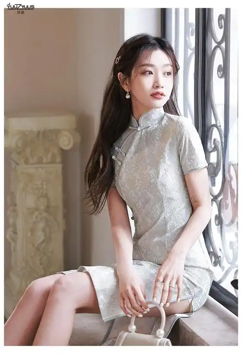 yuuzyuus妤遇高档品牌女装旗袍女2022年夏季新款少女改良款民国复古风