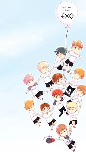 exo壁纸,抱图dd 请勿转载