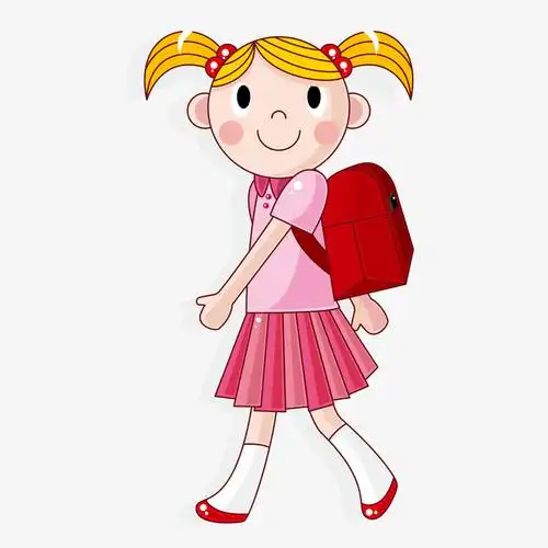 学生素材,卡通学生素材,手绘学生素材,简单学生素材,卡通可爱小学生