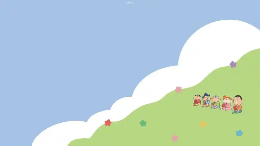 电脑壁纸小新很可爱啊