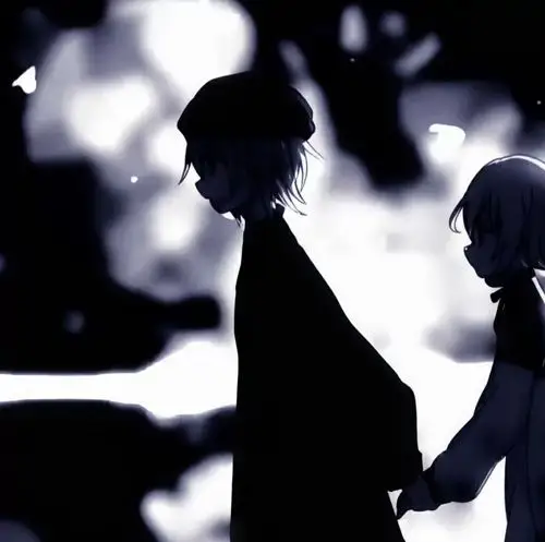 暗系超好看低糖情侣头像