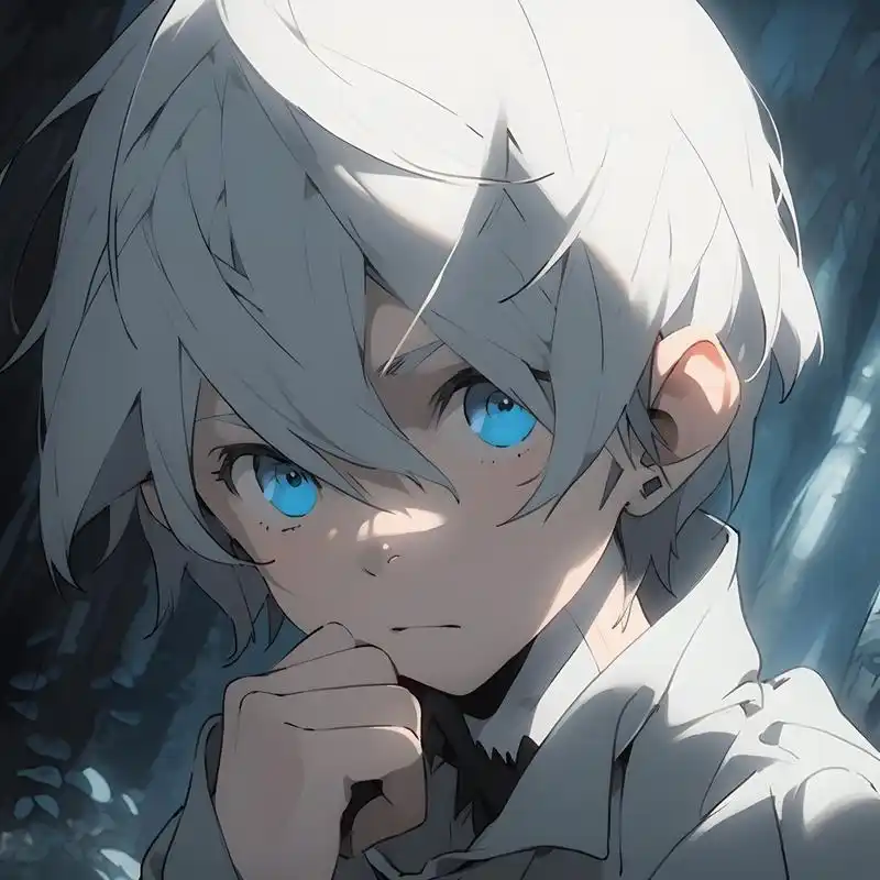 白发少年|男生头像 不同风格的白发男生头像,你们更喜欢哪个?