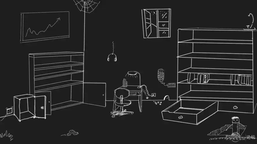 请你给我发几张 可以把图标摆在书架上的桌面壁纸,上面还有个电脑桌.