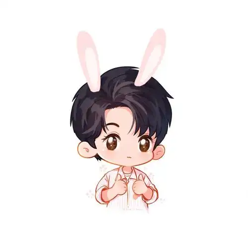 嘿嘿,我又双来搬运画了q版小凯#王俊凯头像01:目睹了一切的r9tfboys