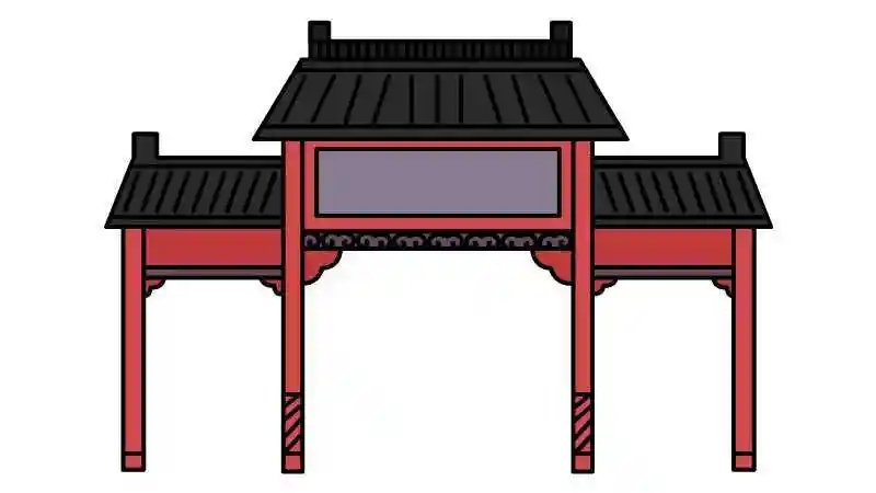 牌楼怎么画 牌楼怎么画简单又漂亮 牌楼简笔画-养娃家