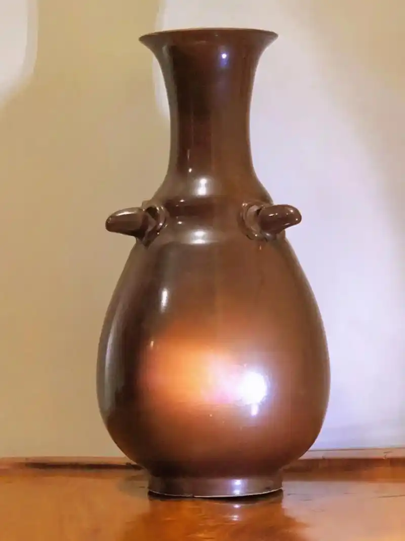 宋代#定窑#酱定三羊玉壶春瓶#官窑瓷器收藏欣赏#999917 - 抖音