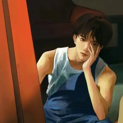超酷文艺范手绘男头_男生头像_我要个性网