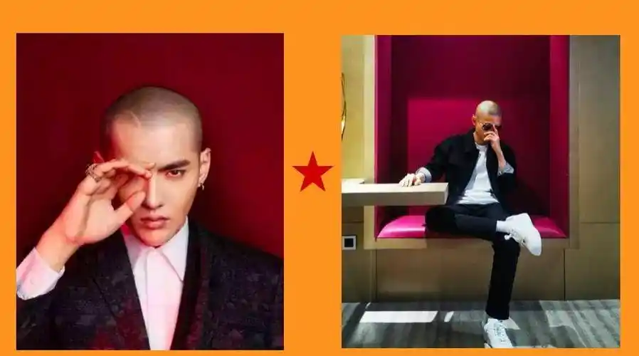 瘦成纸片的张一山,靠"卤蛋风"头型与搭配,硬汉形象成功塑造_黑色_发型