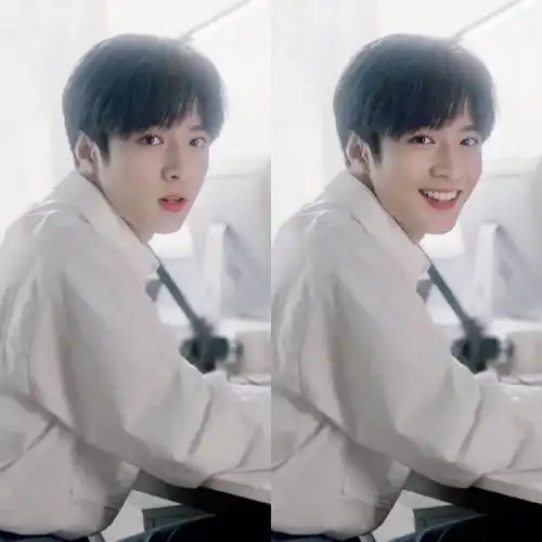 醒图的微笑软件太适合刘耀文了吧