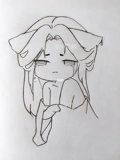 教你画猫系楚晚宁都拿笔学起来