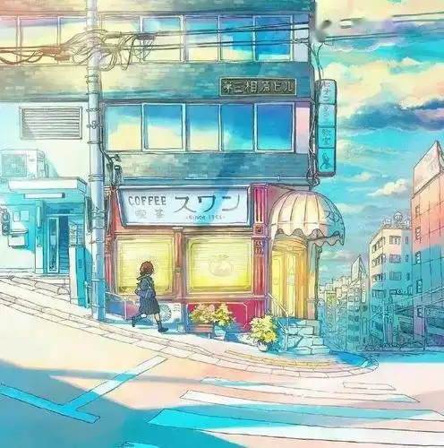 二次元世界里的日本街景