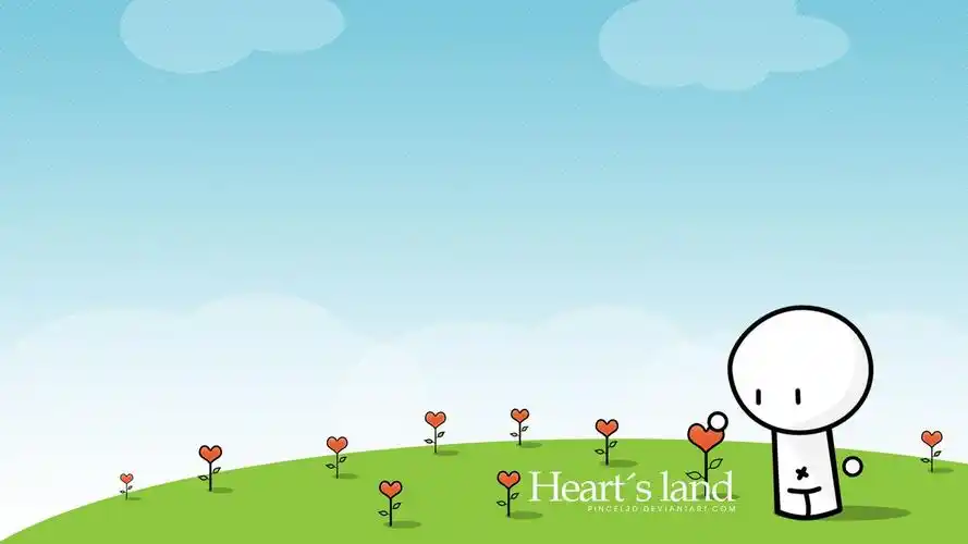 高清pincel3d 简约卡通壁纸(16)