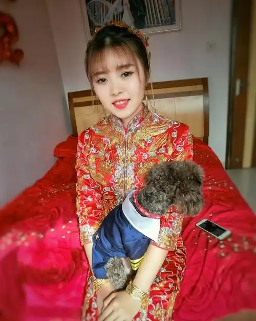 中式新娘造型真实婚礼案例