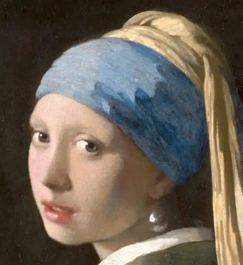 戴珍珠耳环的少女74喝奶茶的少女87