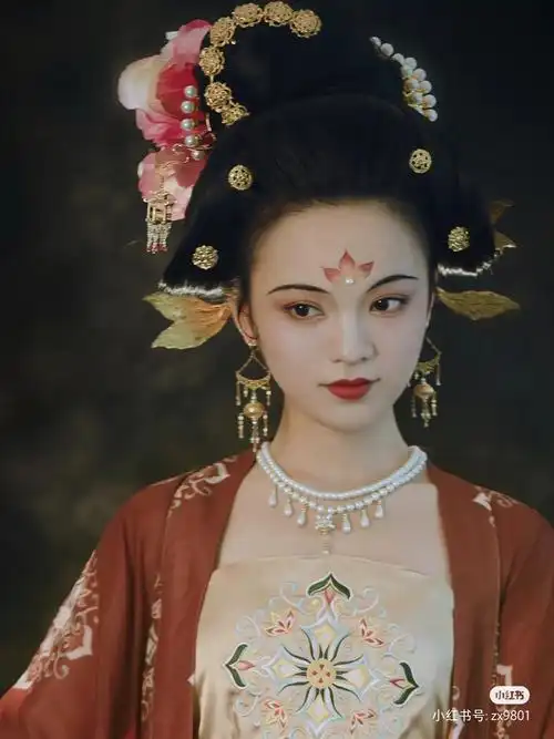 又不挑身材!唐制诃子裙应该是对矮胖最友好的汉服款式