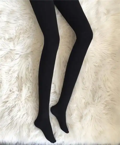 9988#实拍实价打底裤外穿高腰踩脚秋冬款长裤黑色显瘦美腿连裤袜