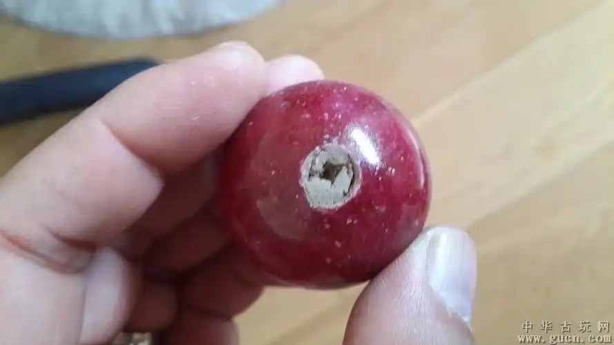 出土清代帽顶珠《官庭制作》