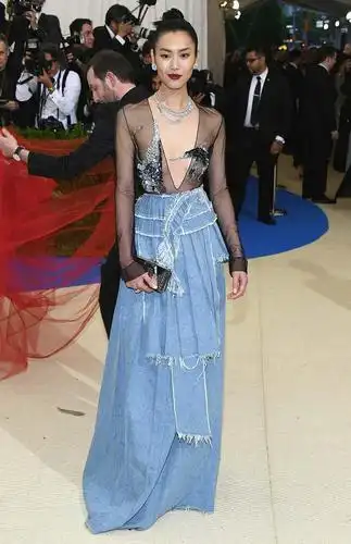 刘雯薄纱透视装实力抢镜网友这身材太让很多女孩羡慕了