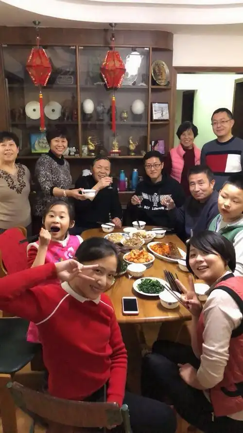 2019年春节,正月初六家人聚会