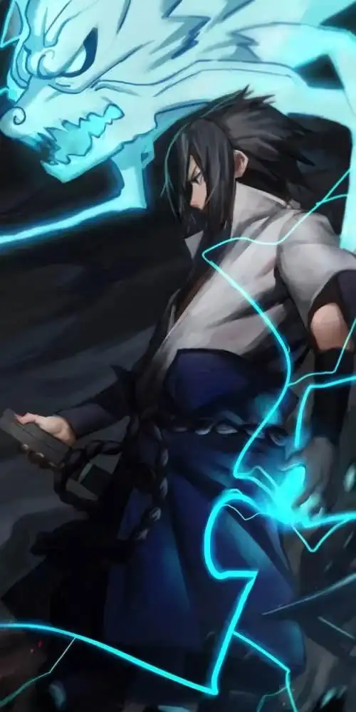 《火影忍者壁纸》宇智波佐助超帅手机壁纸,佐助的颜值还是挺高的