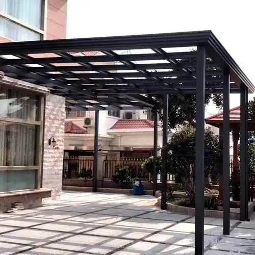 雨棚2020新款重庆欧式露台窗户遮雨阳光房玻璃铝合金阳光房