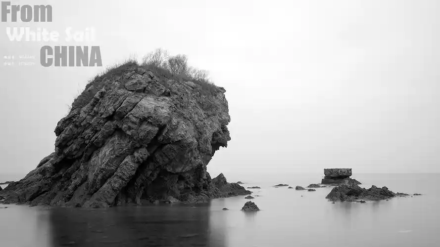 黑白,风景,极简,大海,大连黑白壁纸图片