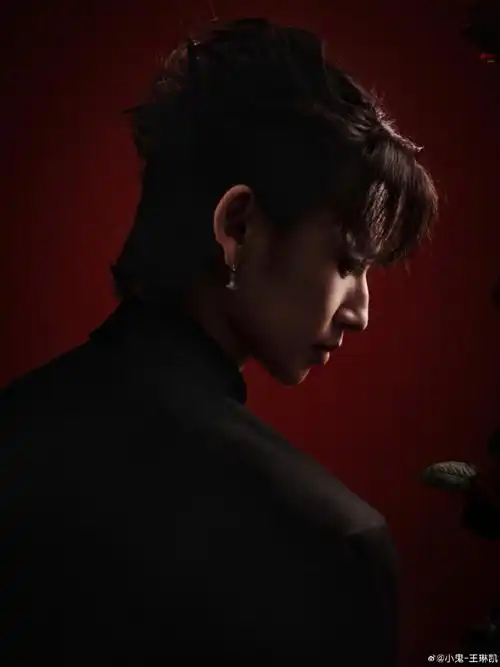 耳玫瑰造型#小鬼520生日物料竟然今天还在发,灰色挑染头发像极了狼耳