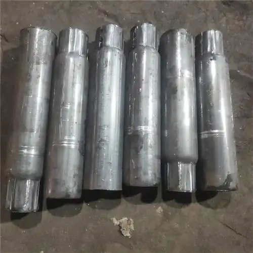 郑州钢管炮头540公分内外插钢管接头容刚建材