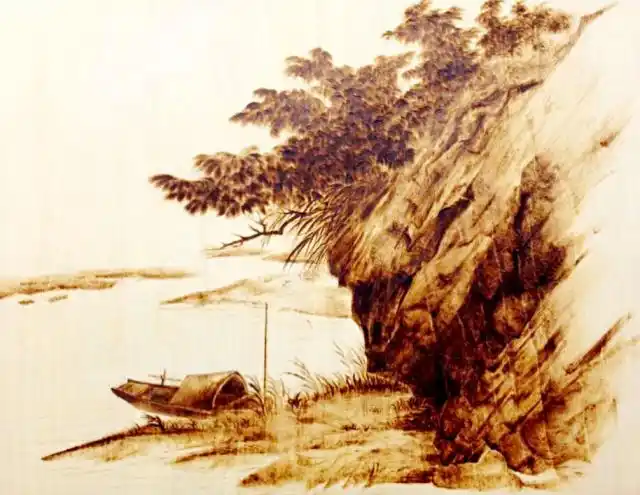 "燃烧的艺术,不朽的烙画"——雕庄街道采菱社区烙画大师张国良受邀