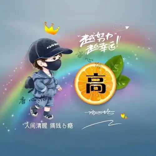 用你的名字制作微信头像,66张情侣款卡通艺术姓氏头像,等你来带走