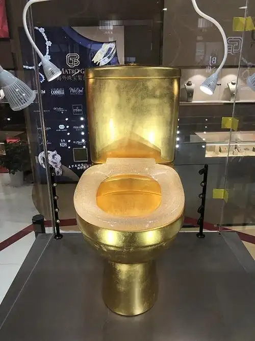世界上最贵的马桶,镶嵌4万粒钻石破世界纪录,售价约900多万!