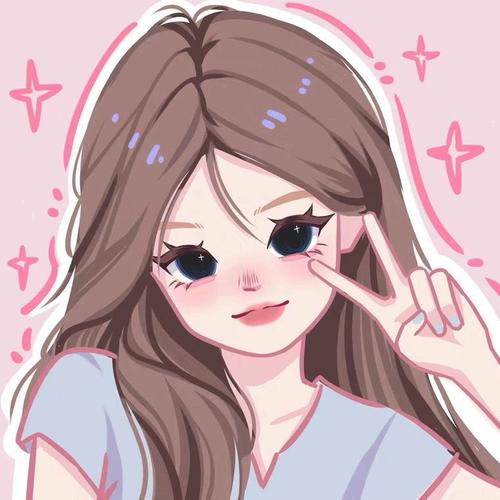 q版鸭鸭手绘头像定制设计卡通人物照片转漫画人像动漫情侣画头像