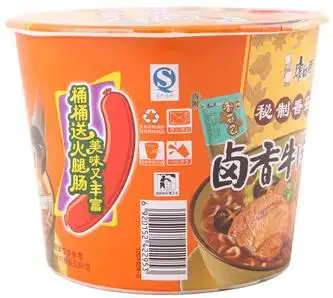 康师傅秘制香菇卤香牛肉面107g/桶