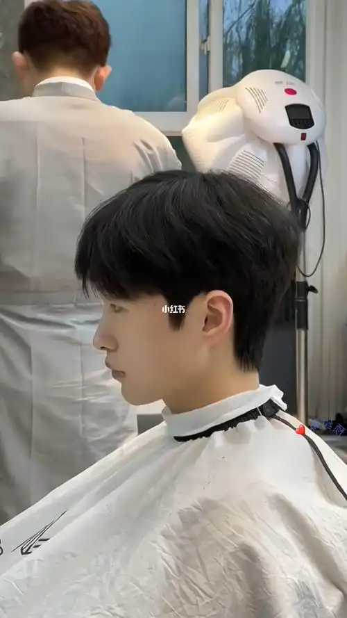 男生韩式少感微分碎盖发型