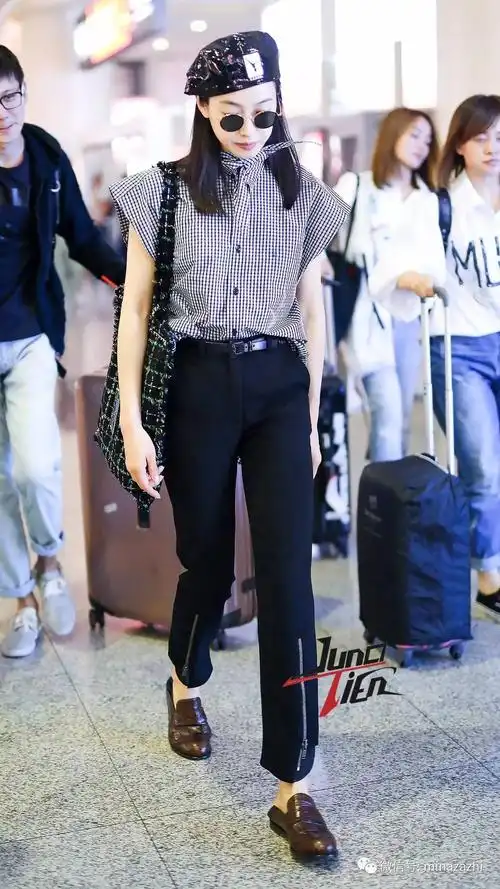 杨幂刘雯戚薇等女明星的夏季街拍合集你家女神能打几分