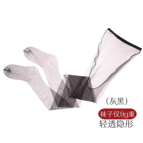 johuan超薄女性感丝袜夏季480针0d黑丝诱惑脚尖透明带脚型一线裆连