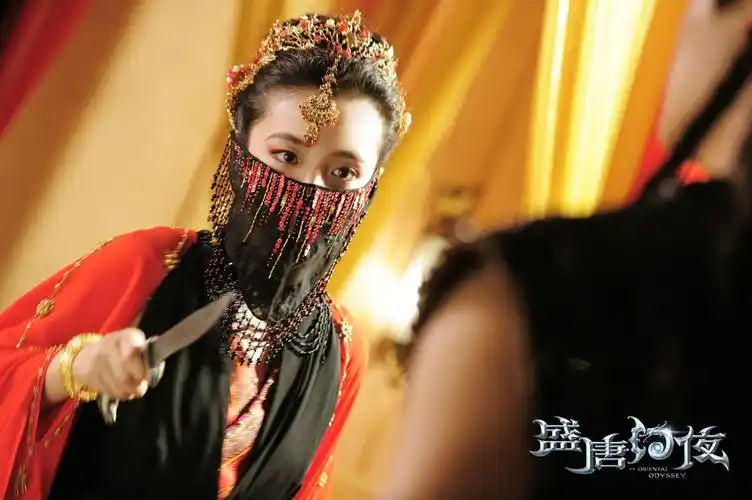 盛唐幻夜远安穆乐娑罗再婚网友造型绝美给剧组加鸡腿