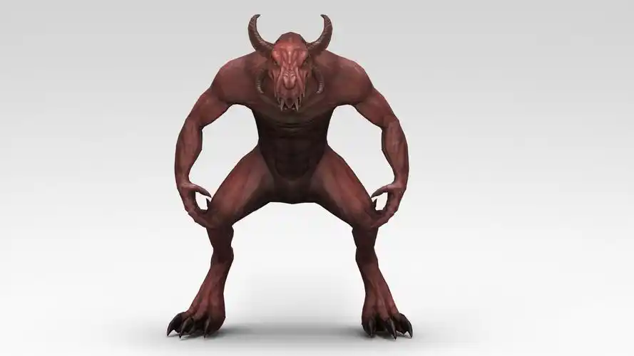 怪物b_humanitarian作品_角色/人物/生物_cg模型网