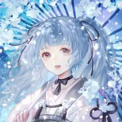 超火超仙的女生二次元2023年动漫头像图片