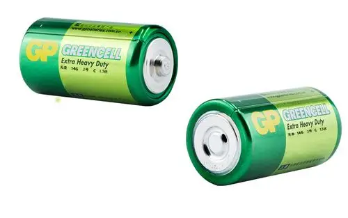 gp超霸碳性r14s 2号电池二号中号lr14 c型1.